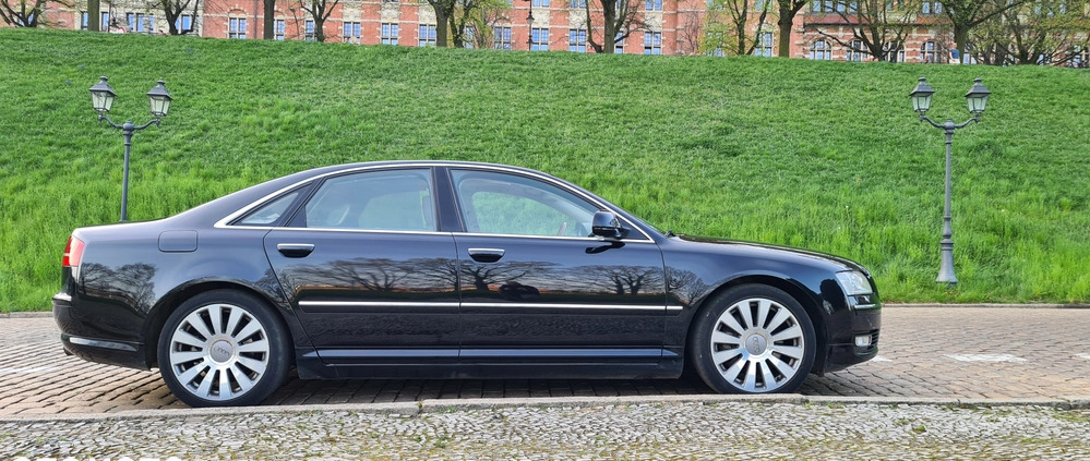 Audi A8 cena 35000 przebieg: 258000, rok produkcji 2008 z Szczecin małe 121